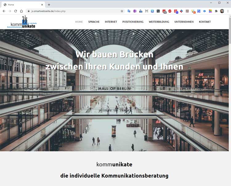 Website kommunikate GmbH